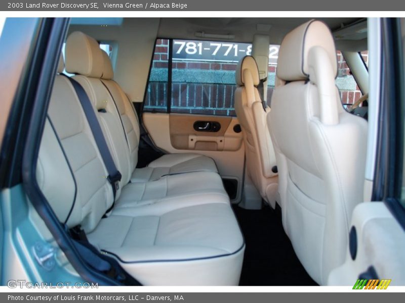Vienna Green / Alpaca Beige 2003 Land Rover Discovery SE