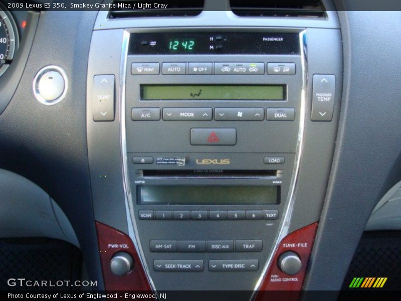Smokey Granite Mica / Light Gray 2009 Lexus ES 350