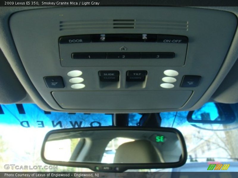 Smokey Granite Mica / Light Gray 2009 Lexus ES 350