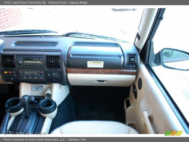 Vienna Green / Alpaca Beige 2003 Land Rover Discovery SE
