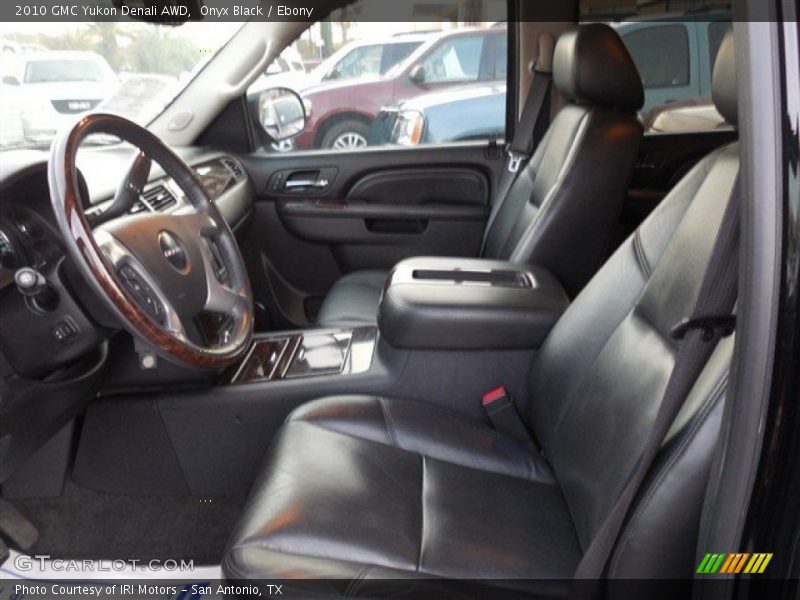 Onyx Black / Ebony 2010 GMC Yukon Denali AWD