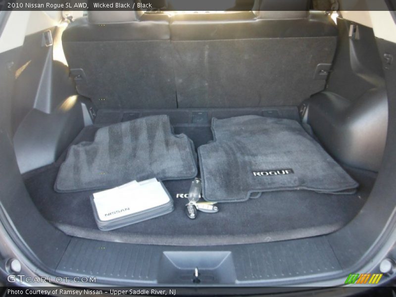 Wicked Black / Black 2010 Nissan Rogue SL AWD