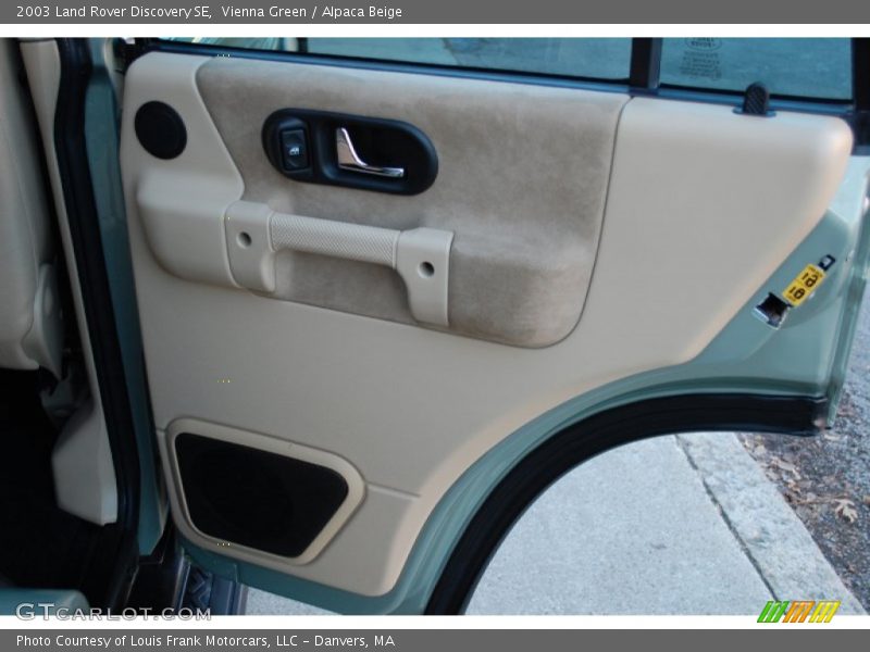 Vienna Green / Alpaca Beige 2003 Land Rover Discovery SE