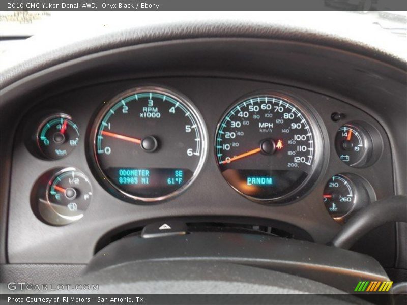 Onyx Black / Ebony 2010 GMC Yukon Denali AWD