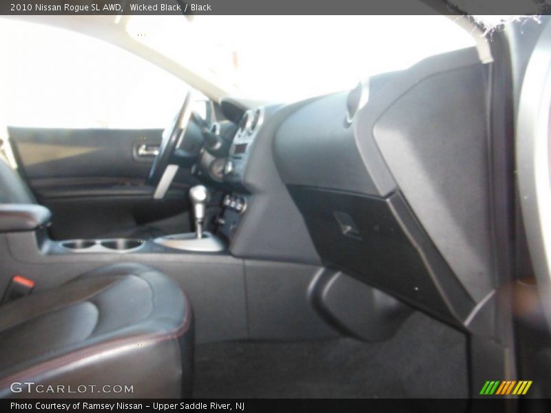 Wicked Black / Black 2010 Nissan Rogue SL AWD