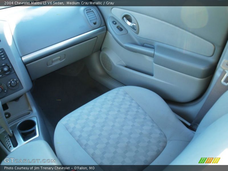 Medium Gray Metallic / Gray 2004 Chevrolet Malibu LS V6 Sedan