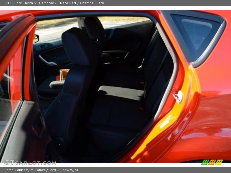 Race Red / Charcoal Black 2012 Ford Fiesta SE Hatchback