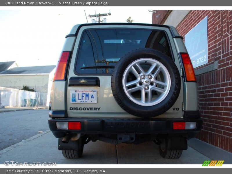 Vienna Green / Alpaca Beige 2003 Land Rover Discovery SE