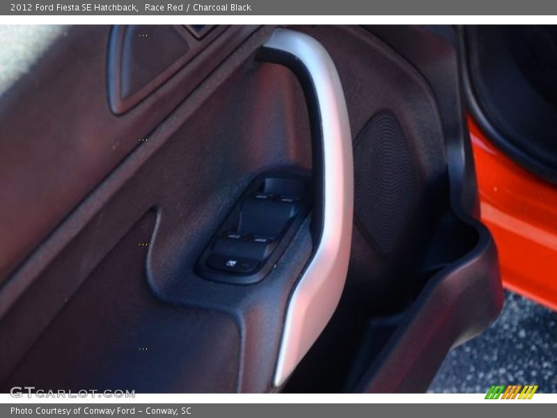 Race Red / Charcoal Black 2012 Ford Fiesta SE Hatchback