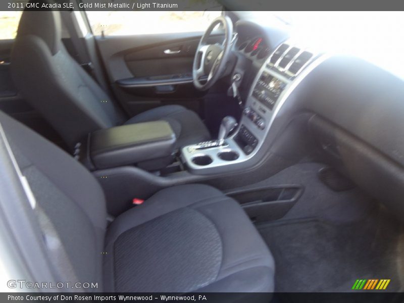 Gold Mist Metallic / Light Titanium 2011 GMC Acadia SLE