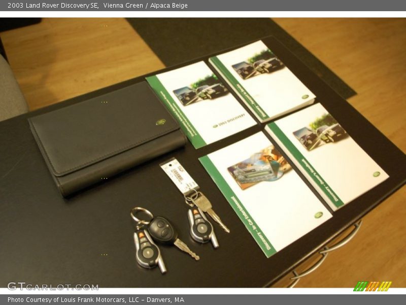 Vienna Green / Alpaca Beige 2003 Land Rover Discovery SE