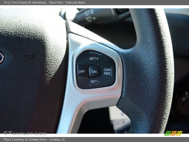 Race Red / Charcoal Black 2012 Ford Fiesta SE Hatchback