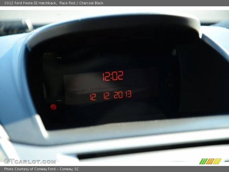 Race Red / Charcoal Black 2012 Ford Fiesta SE Hatchback