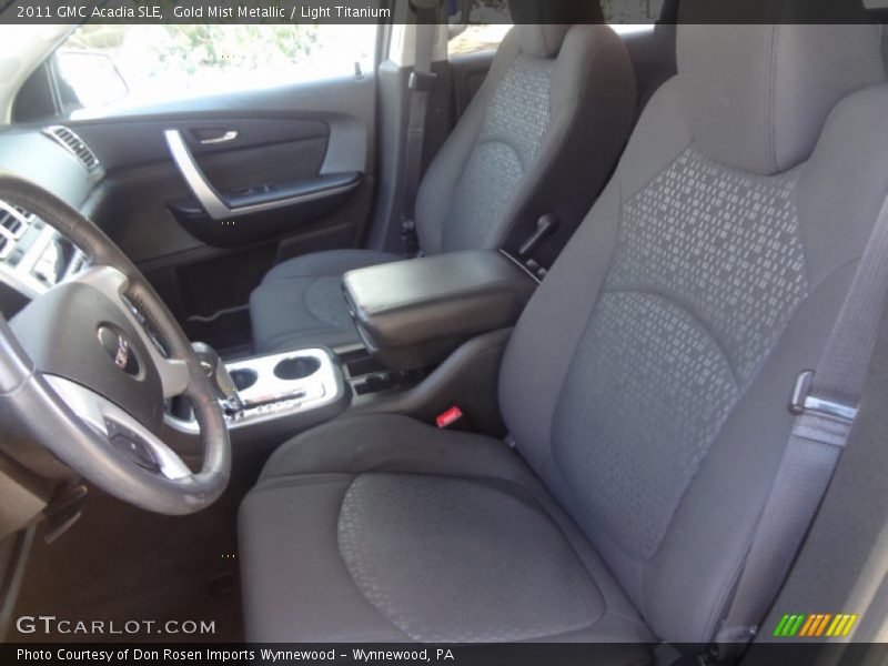 Gold Mist Metallic / Light Titanium 2011 GMC Acadia SLE