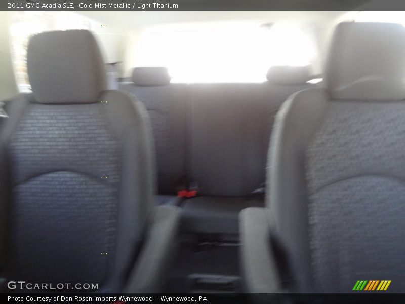 Gold Mist Metallic / Light Titanium 2011 GMC Acadia SLE