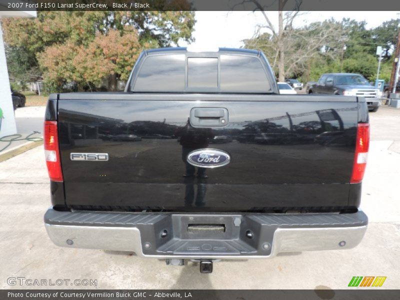 Black / Black 2007 Ford F150 Lariat SuperCrew