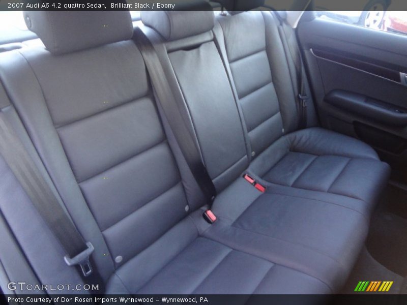 Brilliant Black / Ebony 2007 Audi A6 4.2 quattro Sedan
