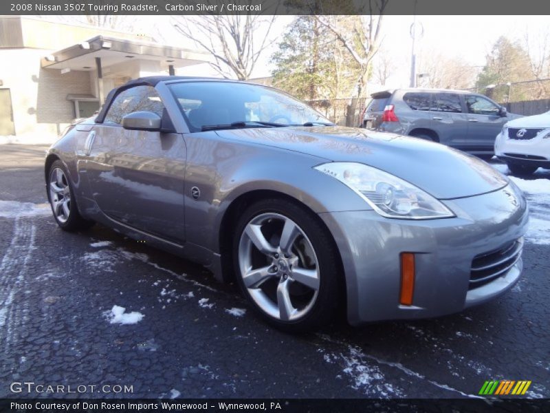 Carbon Silver / Charcoal 2008 Nissan 350Z Touring Roadster