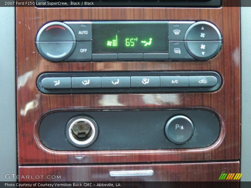 Black / Black 2007 Ford F150 Lariat SuperCrew