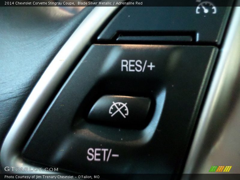 Controls of 2014 Corvette Stingray Coupe