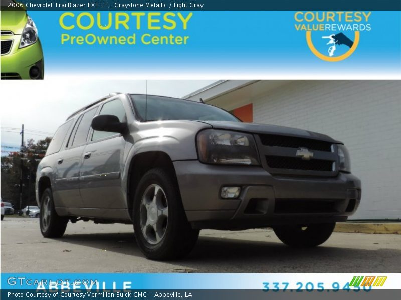 Graystone Metallic / Light Gray 2006 Chevrolet TrailBlazer EXT LT