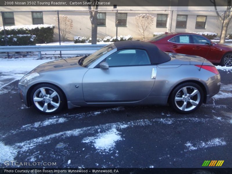Carbon Silver / Charcoal 2008 Nissan 350Z Touring Roadster