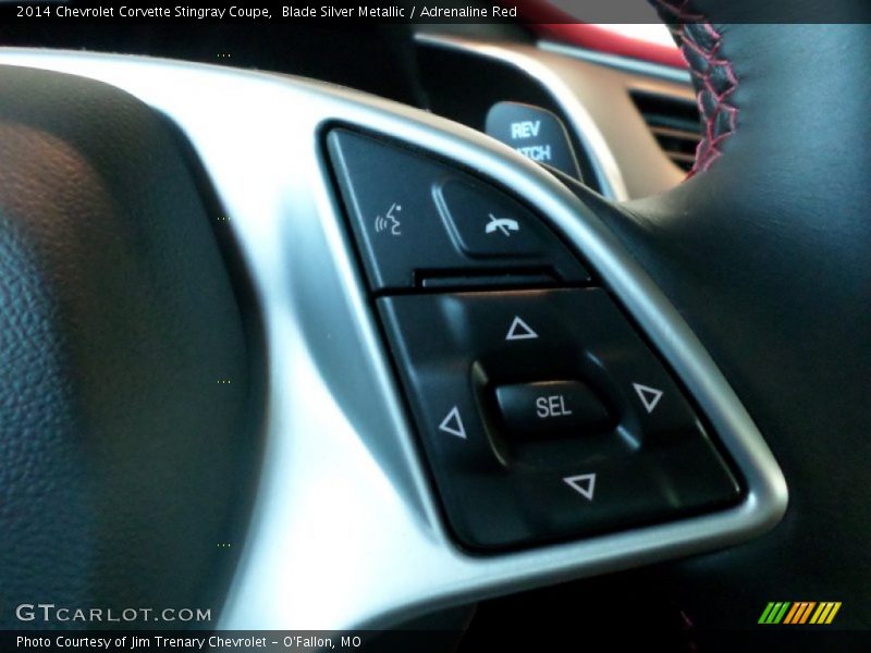 Controls of 2014 Corvette Stingray Coupe