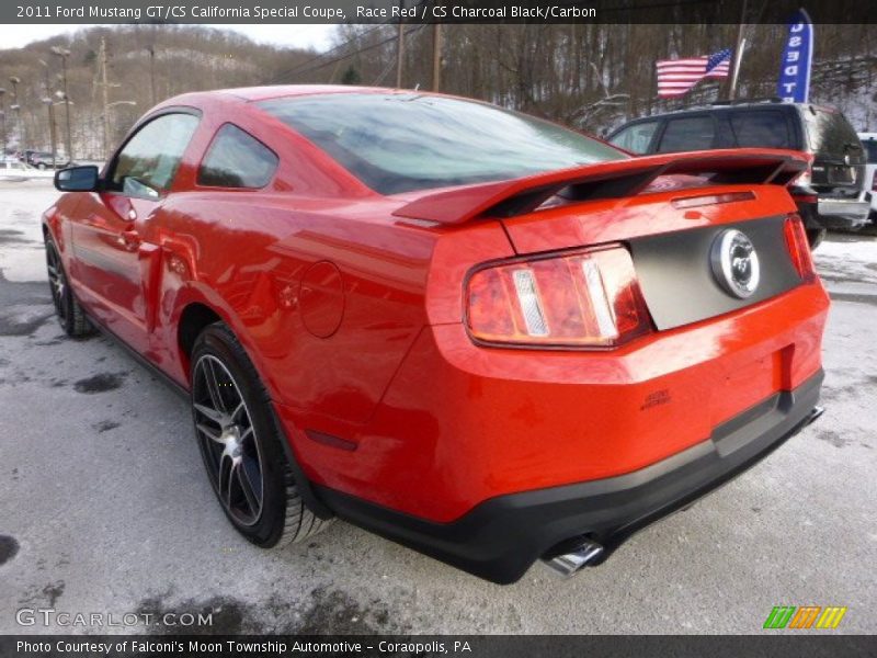 Race Red / CS Charcoal Black/Carbon 2011 Ford Mustang GT/CS California Special Coupe