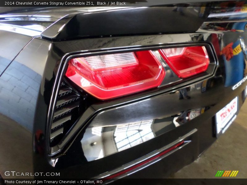 Black / Jet Black 2014 Chevrolet Corvette Stingray Convertible Z51