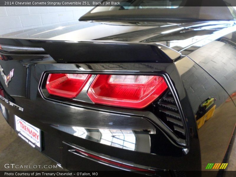 Black / Jet Black 2014 Chevrolet Corvette Stingray Convertible Z51
