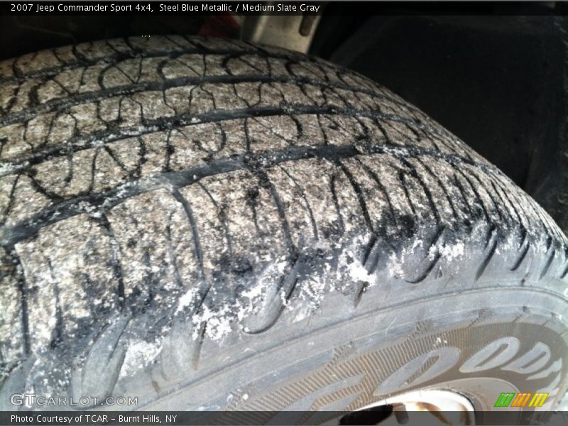 Steel Blue Metallic / Medium Slate Gray 2007 Jeep Commander Sport 4x4