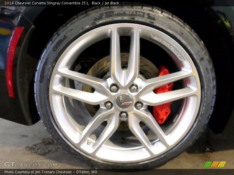  2014 Corvette Stingray Convertible Z51 Wheel