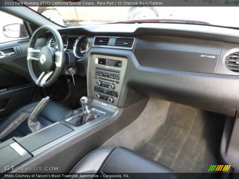 Race Red / CS Charcoal Black/Carbon 2011 Ford Mustang GT/CS California Special Coupe