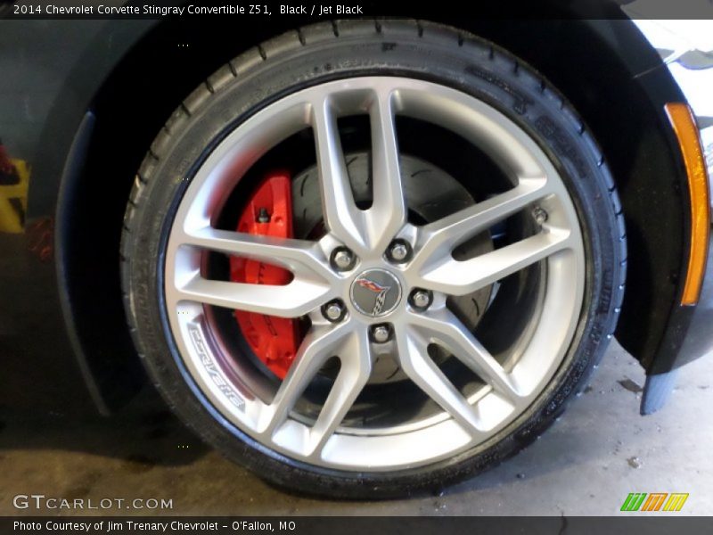  2014 Corvette Stingray Convertible Z51 Wheel