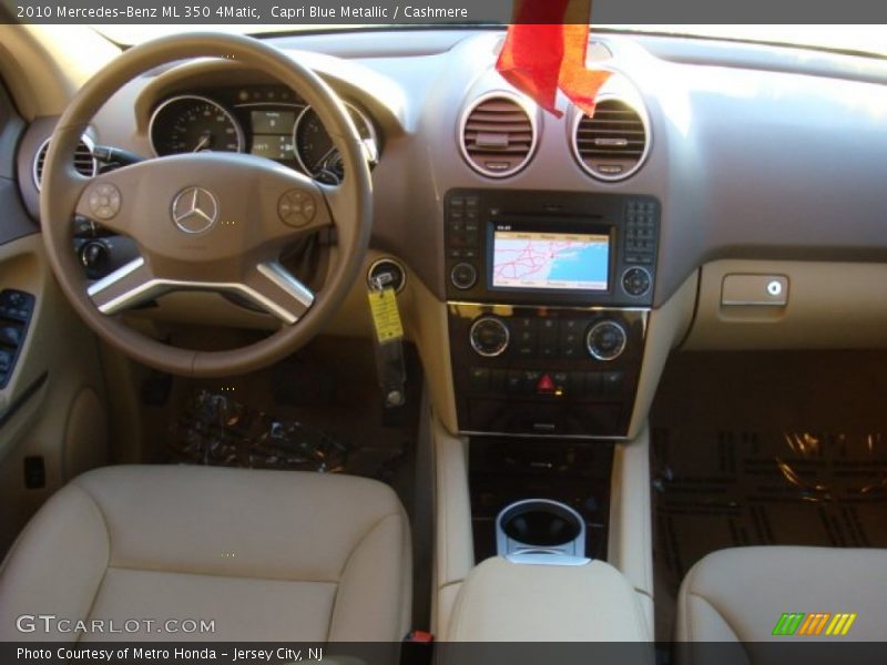 Capri Blue Metallic / Cashmere 2010 Mercedes-Benz ML 350 4Matic
