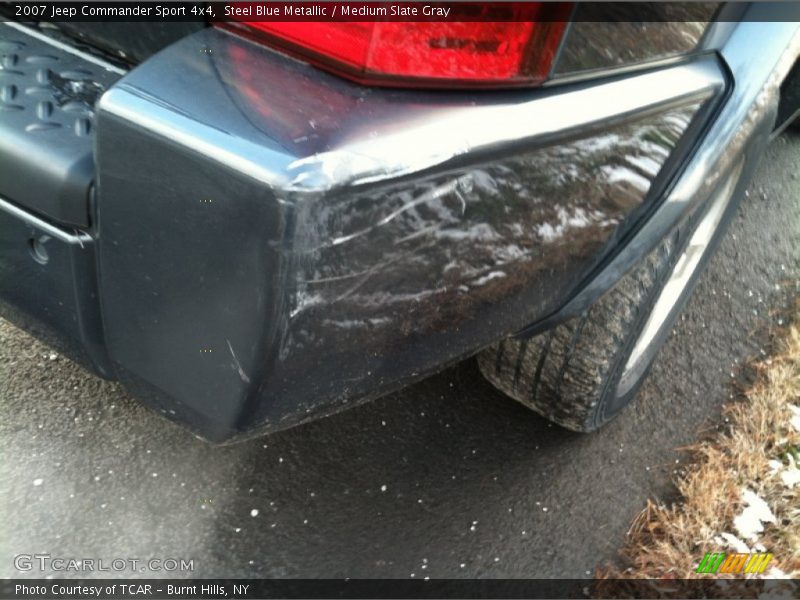 Steel Blue Metallic / Medium Slate Gray 2007 Jeep Commander Sport 4x4