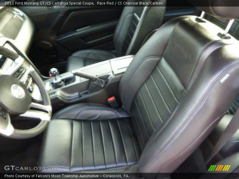 Race Red / CS Charcoal Black/Carbon 2011 Ford Mustang GT/CS California Special Coupe