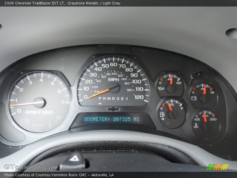 Graystone Metallic / Light Gray 2006 Chevrolet TrailBlazer EXT LT
