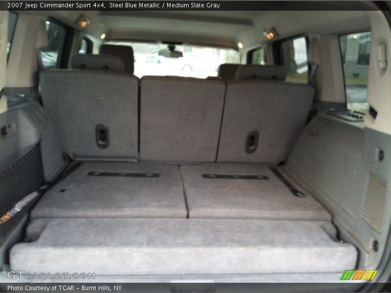 Steel Blue Metallic / Medium Slate Gray 2007 Jeep Commander Sport 4x4