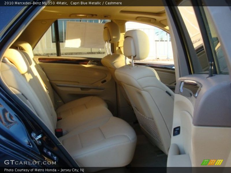 Capri Blue Metallic / Cashmere 2010 Mercedes-Benz ML 350 4Matic