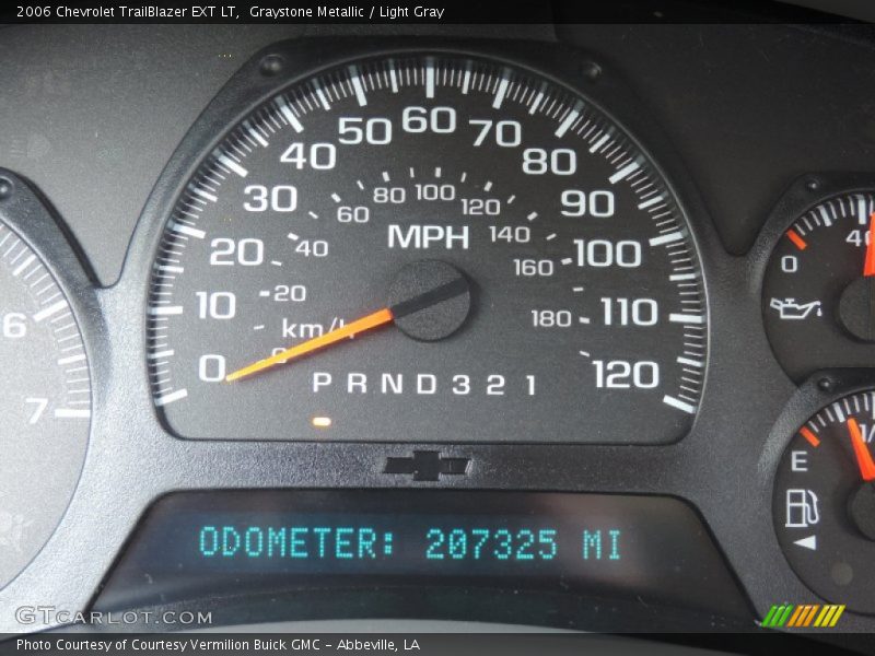 Graystone Metallic / Light Gray 2006 Chevrolet TrailBlazer EXT LT