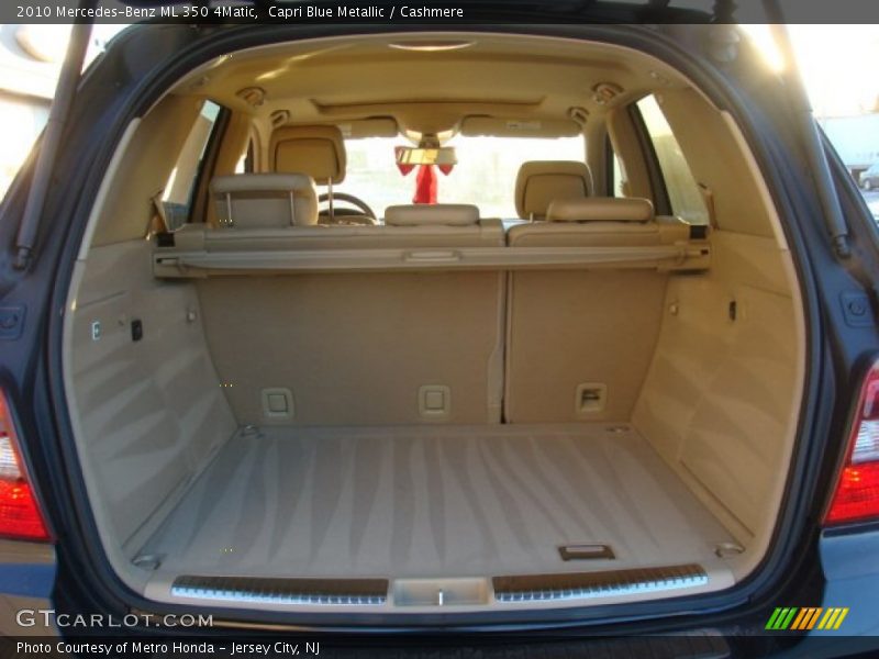 Capri Blue Metallic / Cashmere 2010 Mercedes-Benz ML 350 4Matic