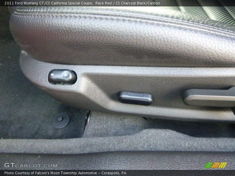 Race Red / CS Charcoal Black/Carbon 2011 Ford Mustang GT/CS California Special Coupe