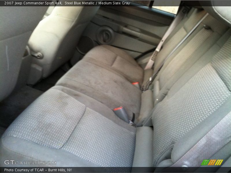 Steel Blue Metallic / Medium Slate Gray 2007 Jeep Commander Sport 4x4