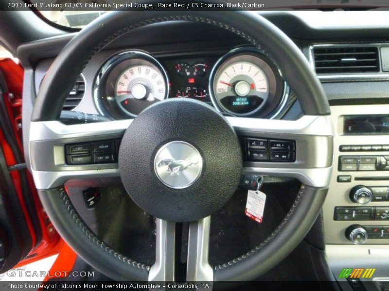 Race Red / CS Charcoal Black/Carbon 2011 Ford Mustang GT/CS California Special Coupe