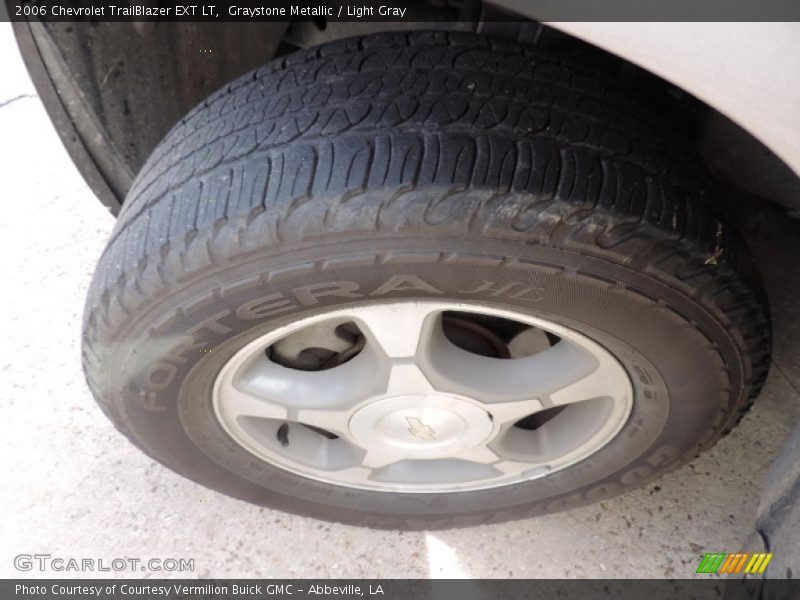 Graystone Metallic / Light Gray 2006 Chevrolet TrailBlazer EXT LT