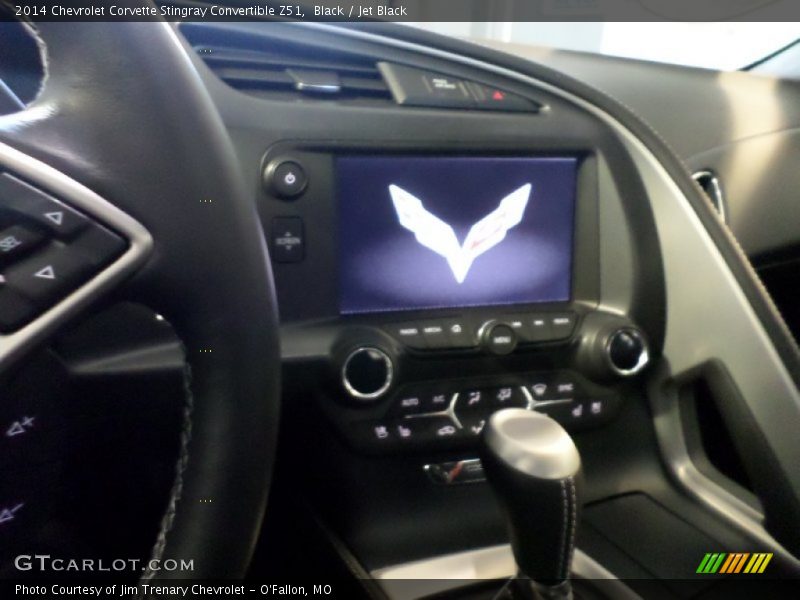 Black / Jet Black 2014 Chevrolet Corvette Stingray Convertible Z51