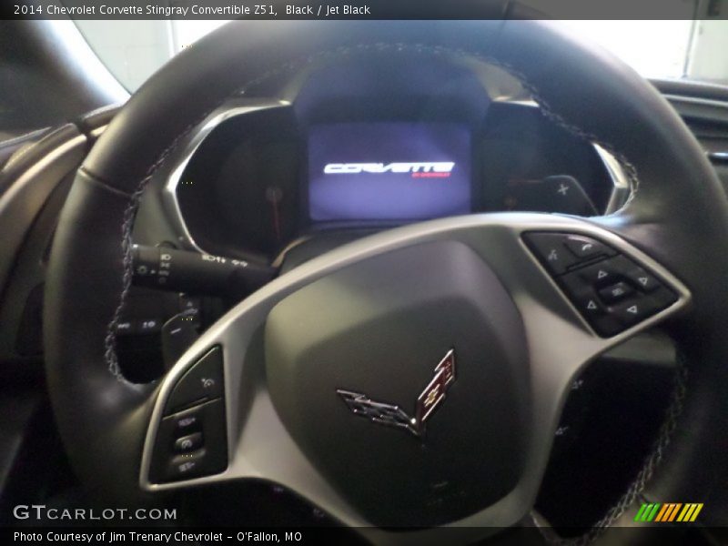 Black / Jet Black 2014 Chevrolet Corvette Stingray Convertible Z51