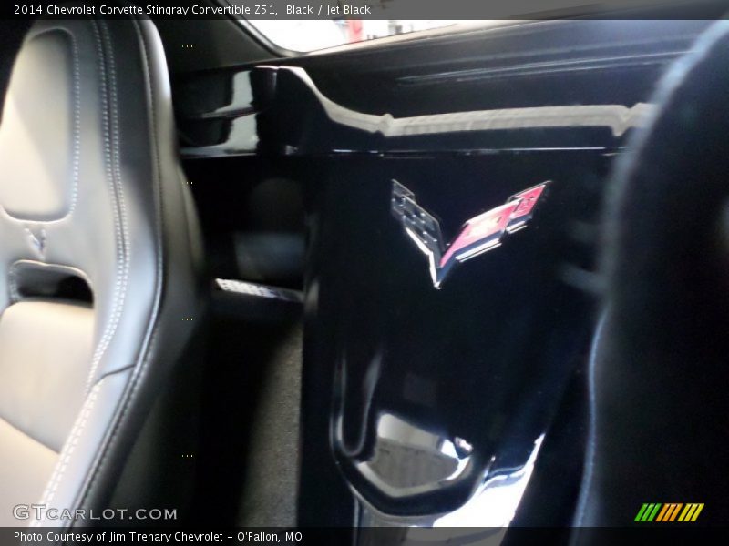 Black / Jet Black 2014 Chevrolet Corvette Stingray Convertible Z51