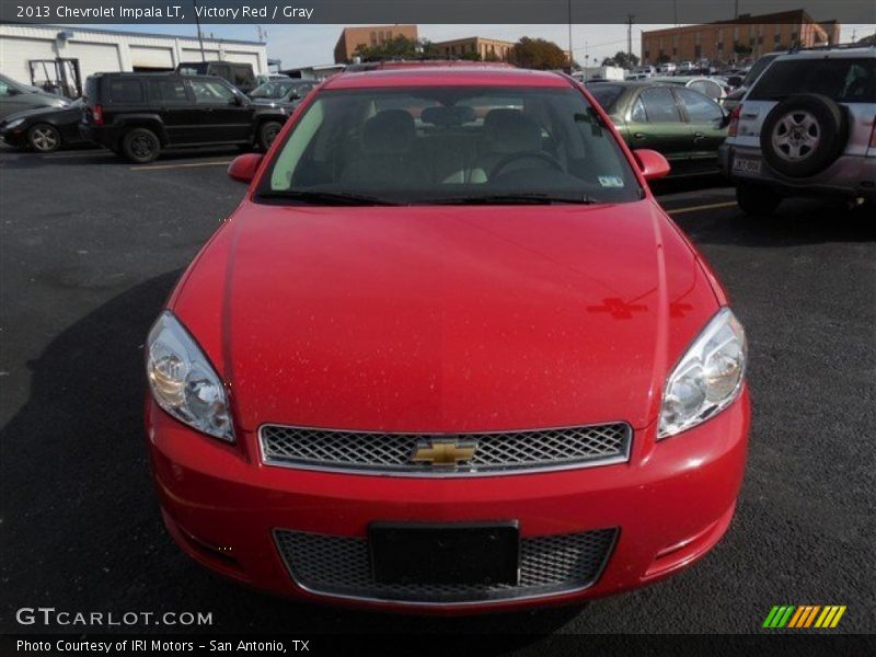Victory Red / Gray 2013 Chevrolet Impala LT